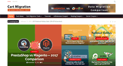 Desktop Screenshot of cartmigration.com