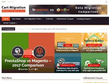 Tablet Screenshot of cartmigration.com